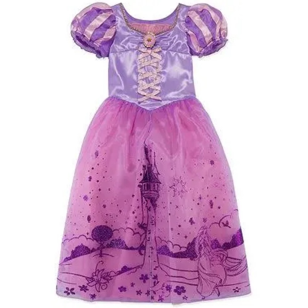 NWT Girls Disney Rapunzel Dress